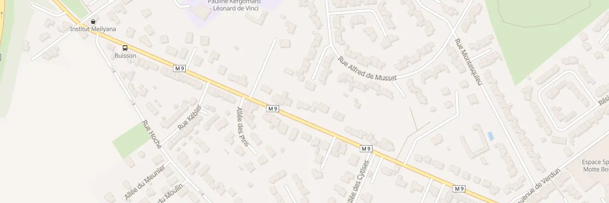 Plan du 78 Rue du Mal Leclerc à Leers