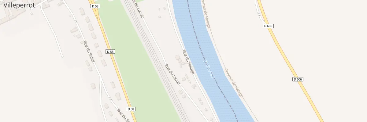 Plan du 18 Rue du Halage à Villeperrot