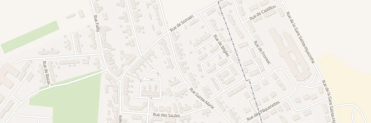Plan du 44 Rue Sainte Marie à Auberchicourt