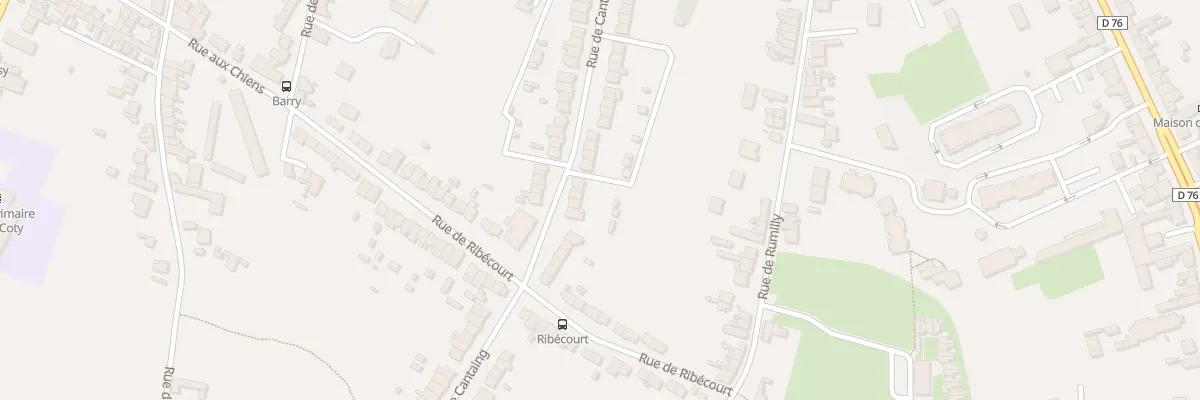 Plan du 49 Rue de Cantaing à Cambrai