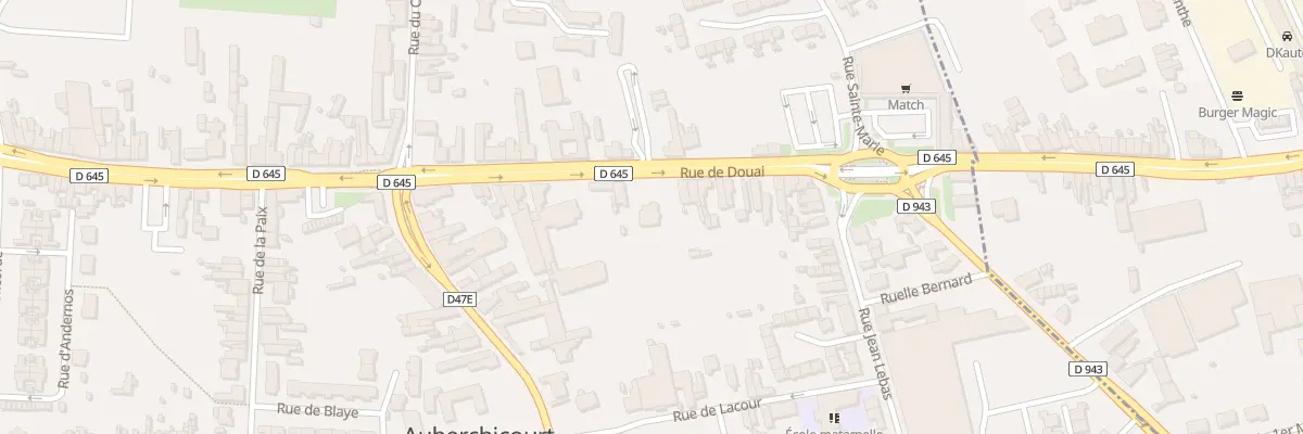 Plan du 37 Rue de Douai à Auberchicourt