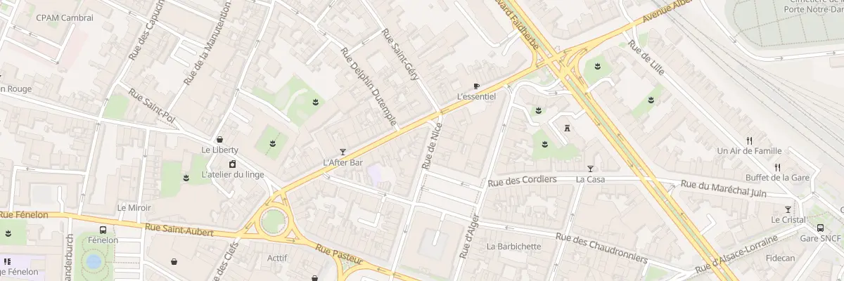 Plan du 37 Rue de Nice à Cambrai