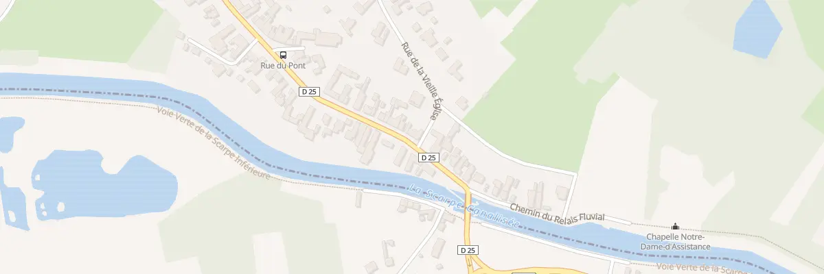 Plan du 72 Rue du Pont à Vred