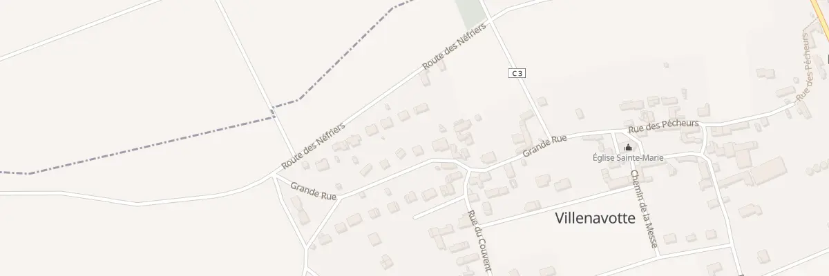 Plan du 32 Gr Grande Rue à Villenavotte