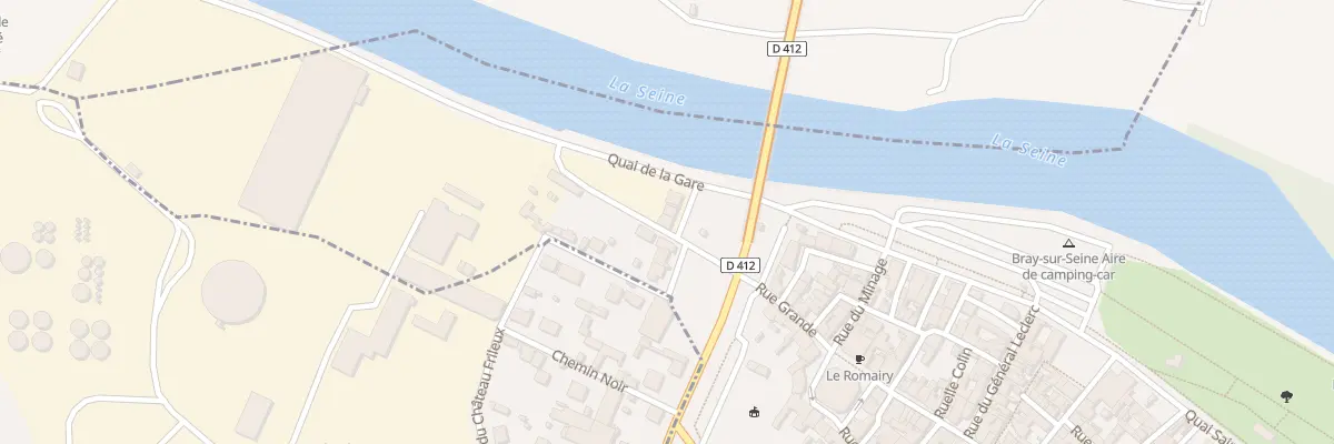 Plan du 6 Rue de l’Abreuvoir à Bray-sur-Seine