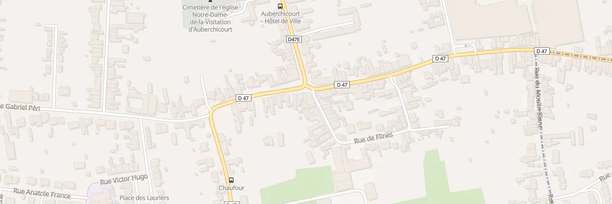 Plan du 85 Rue Gabriel Peri à Auberchicourt