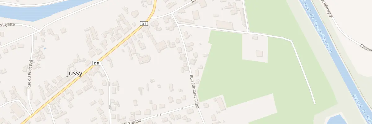 Plan du 9 Rue Edmond Osset à Jussy