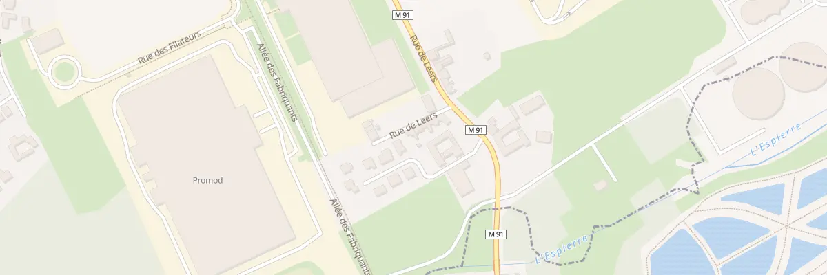 Plan du 4984 Rue de Leers à Wattrelos