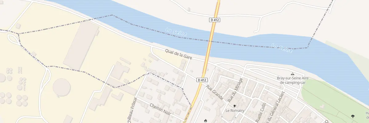 Plan du 2 Rue de l’Abreuvoir à Bray-sur-Seine