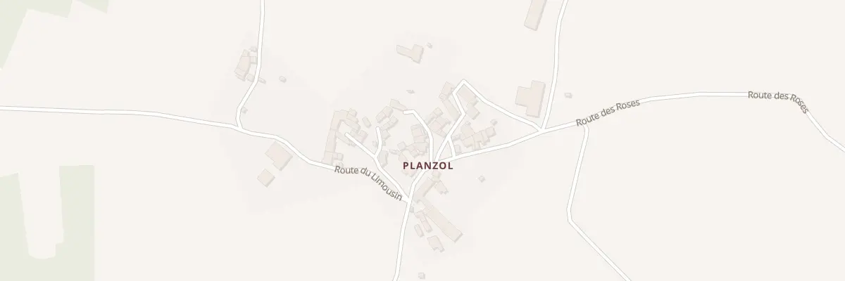 Plan du 5022 Planzol à Léotoing