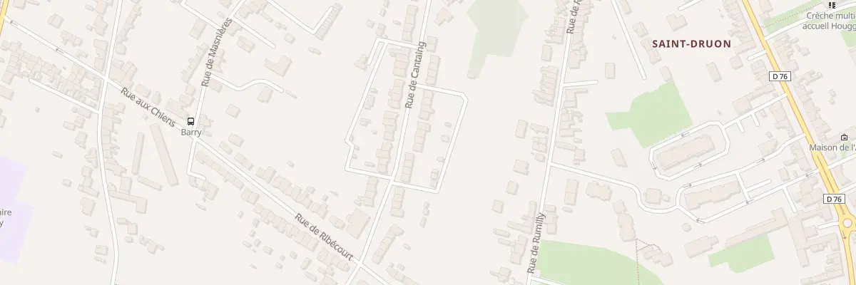 Plan du 35 Rue de Cantaing à Cambrai