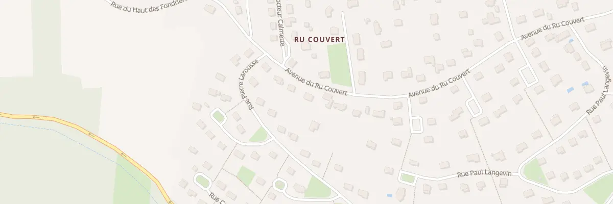 Plan du 61 Av du Ru Couvert à Paron