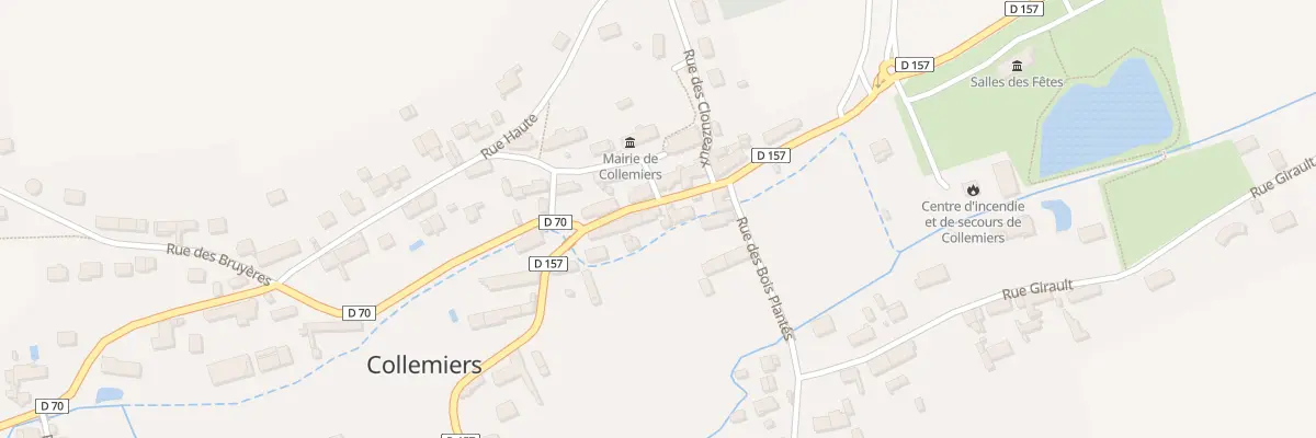 Plan du 5 Rue des Prés Verts à Collemiers
