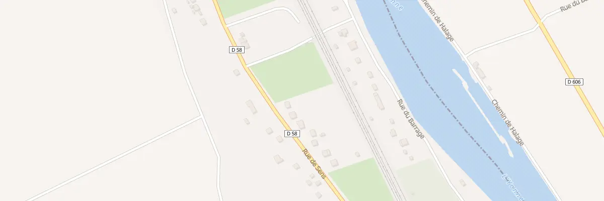 Plan du 21 Rue de Sens à Villeperrot