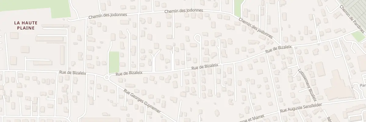 Plan du 40 Rue de Bizaleix à Issoire
