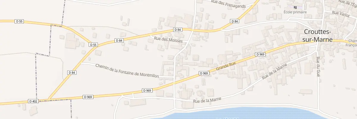 Plan du 4 Rue de Montmilon à Crouttes-sur-Marne