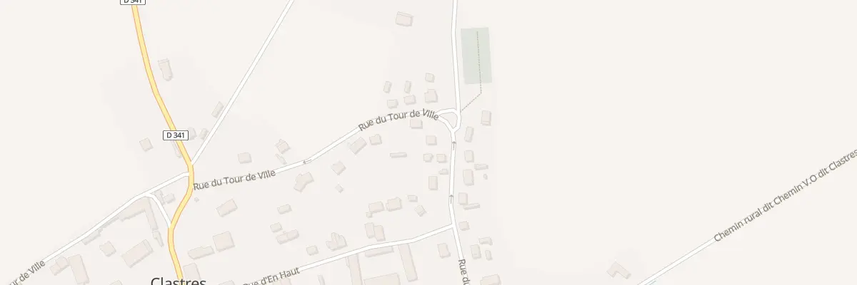 Plan du 5 Rue du Tour de Ville à Clastres