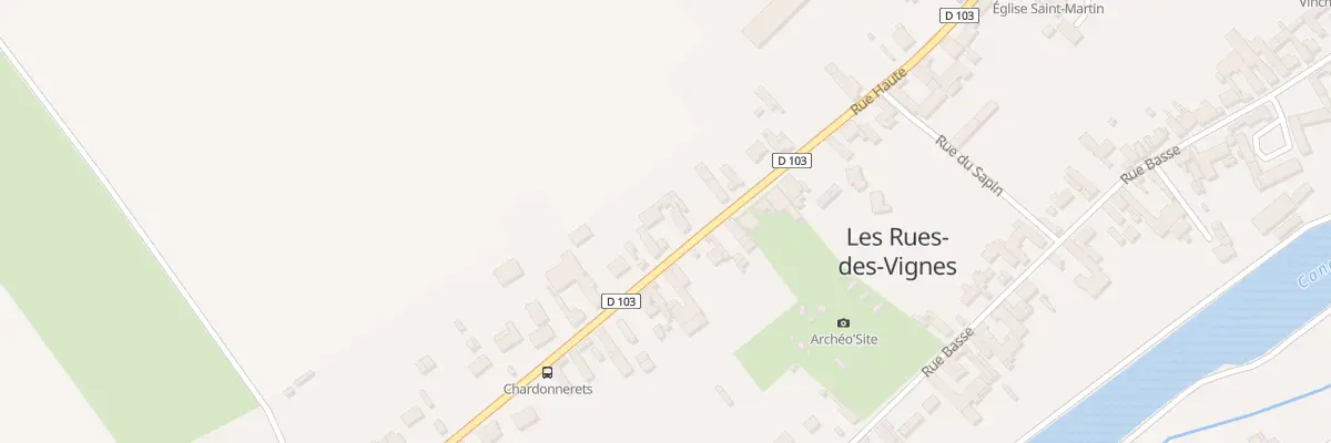 Plan du 929 Rue Haute aux Rues-des-Vignes