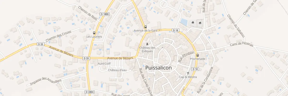 Plan du 7B Rue de la Barbacane à Puissalicon
