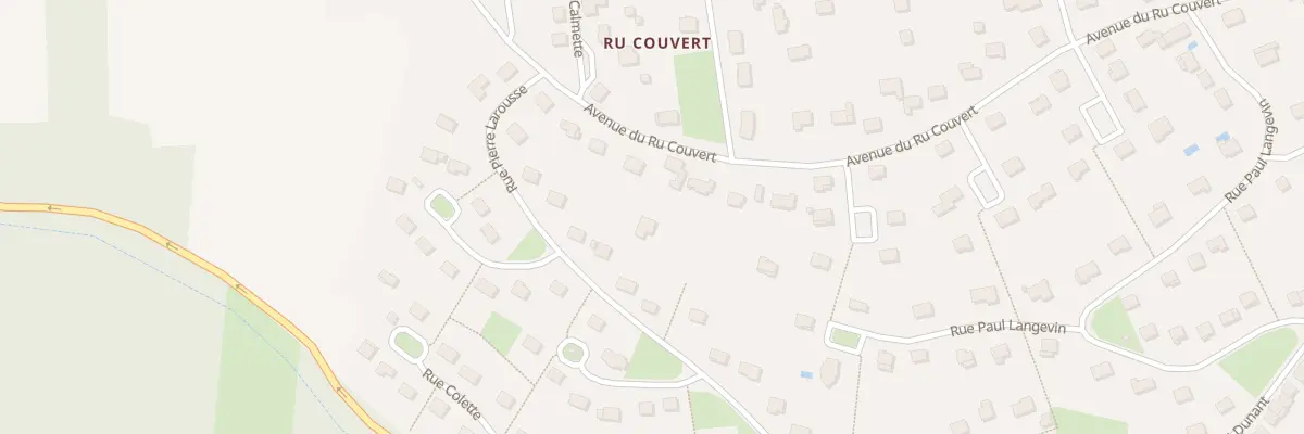 Plan du 59B Av du Ru Couvert à Paron