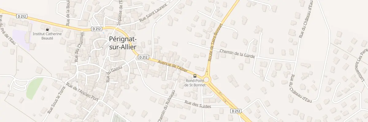 Plan du 43 Av de l’Allier à Pérignat-sur-Allier