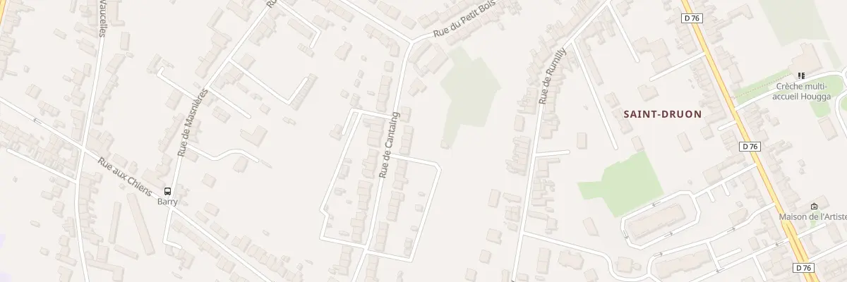 Plan du 17 Rue de Cantaing à Cambrai