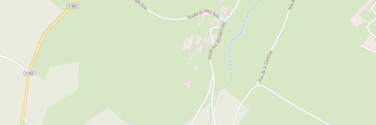 Plan du 5500 Les Moulanches à Léotoing