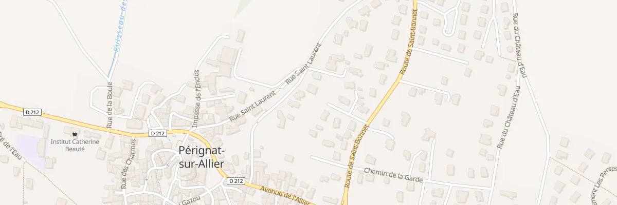 Plan du 14 Rue du Macharat à Pérignat-sur-Allier