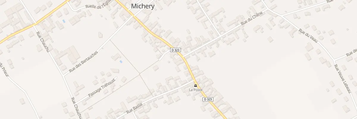 Plan du 48 Rue Charles de Gaulle à Michery