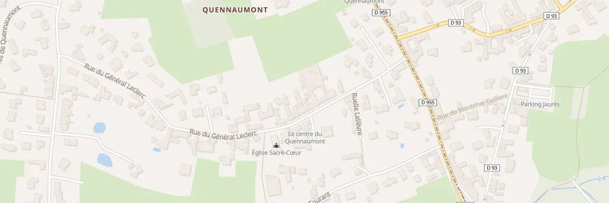 Plan du 409 Rue du Général Leclerc à Cysoing