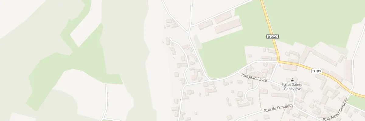 Plan du 2B Rue du Chateau Maillard à Tartiers