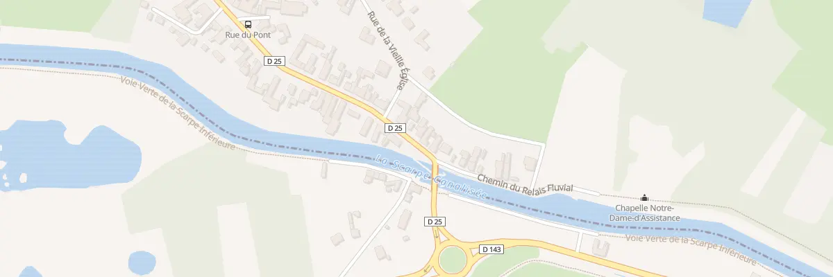 Plan du 34 Rue du Pont à Vred