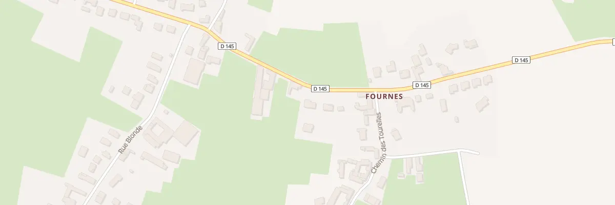 Plan du 1020 Rue de Fournes à Genech