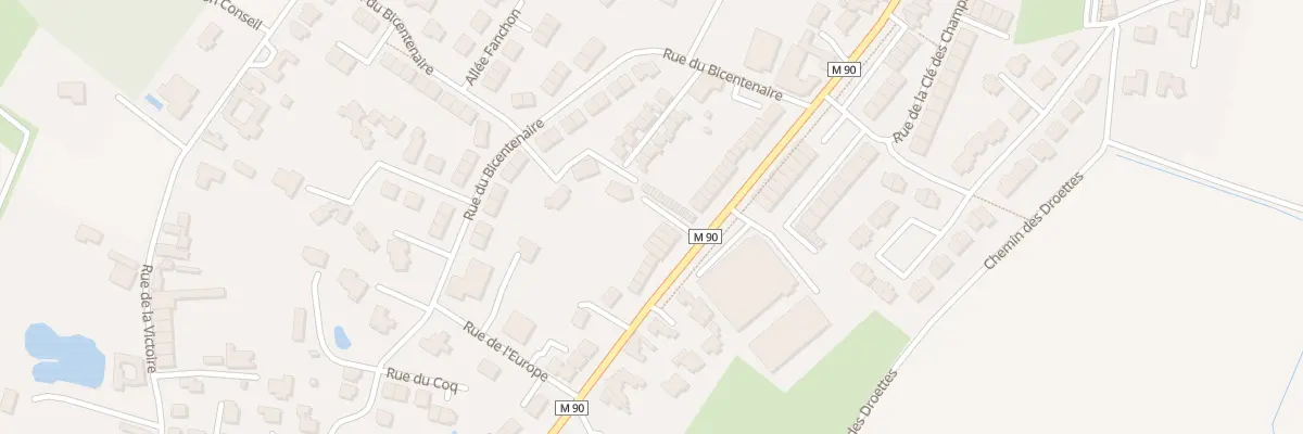 Plan du 60 Rue de la République à Willems