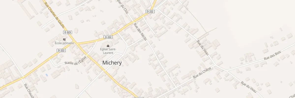 Plan du 2B Rue des Recits à Michery