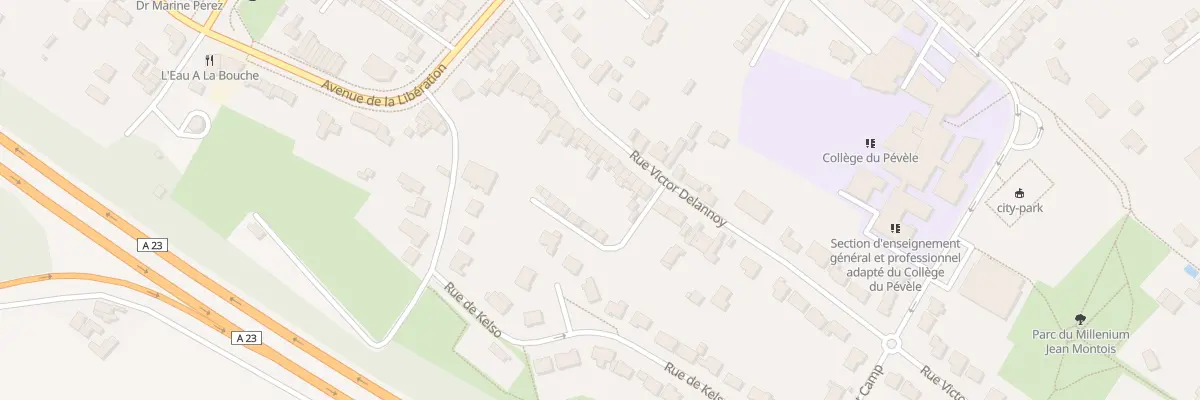 Plan du 26 Rue Victor Delannoy à Orchies