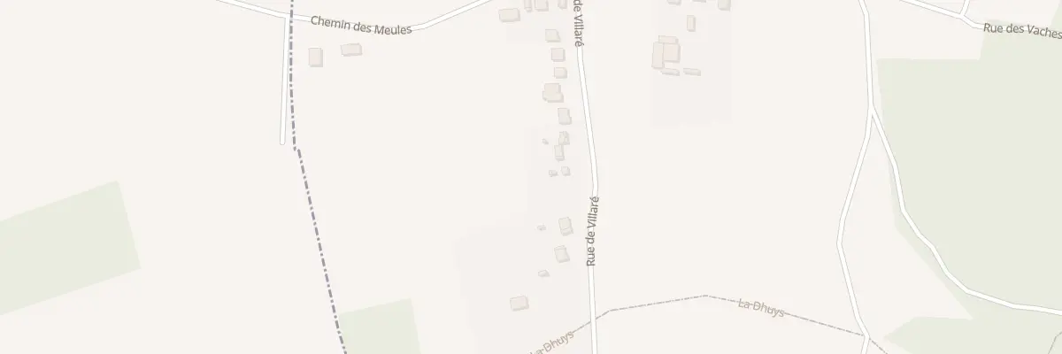 Plan du 64 Rue de Villaré à Citry