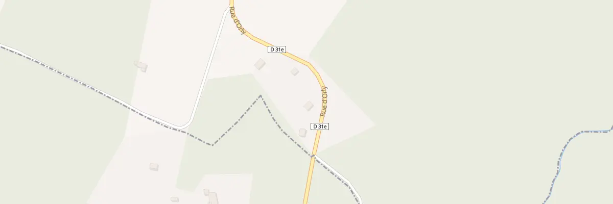 Plan du 22 Rue d’Orly à Bussières