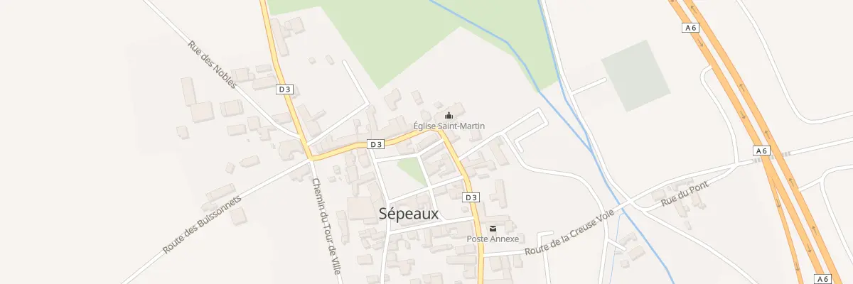 Plan du 2 Rle Carre à Sépeaux-Saint Romain