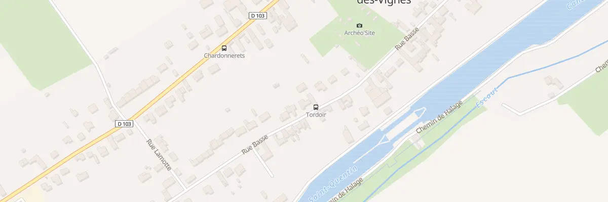 Plan du 537 Rue Basse aux Rues-des-Vignes
