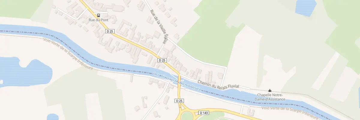 Plan du 14 Rue du Pont à Vred