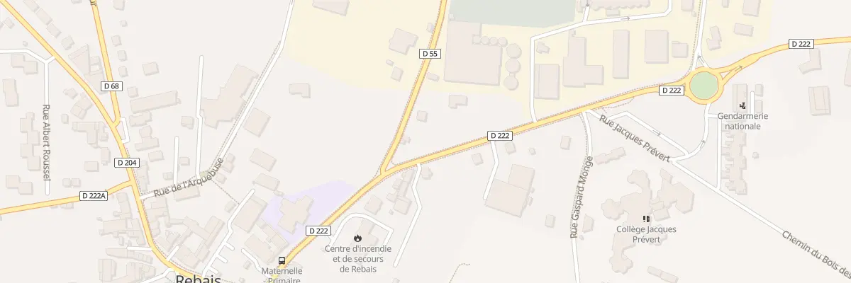 Plan du 1 Av Jean de la Fontaine à Rebais