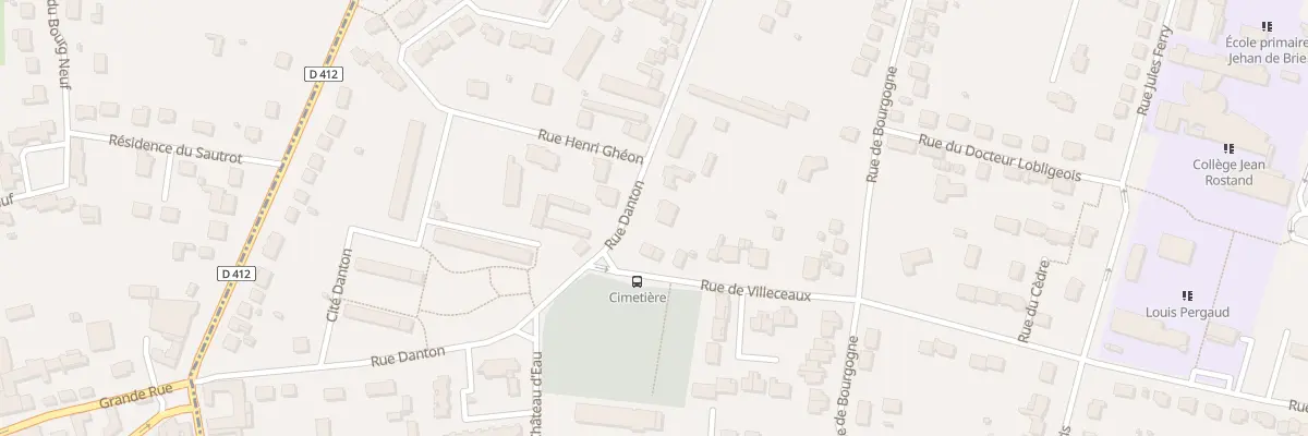 Plan du 365 Rue Danton à Bray-sur-Seine