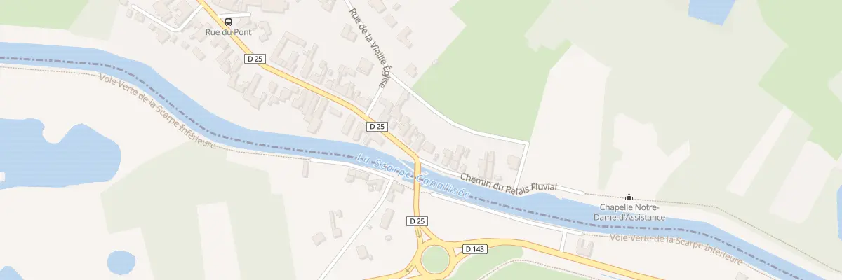 Plan du 8 Rue du Pont à Vred