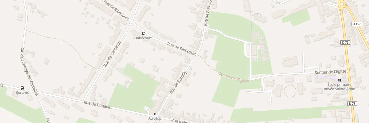 Plan du 578 Rue de Rumilly à Cambrai