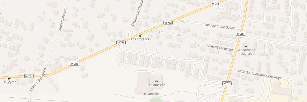Plan du 52A Rue Jacques Offenbach à Pont-du-Château