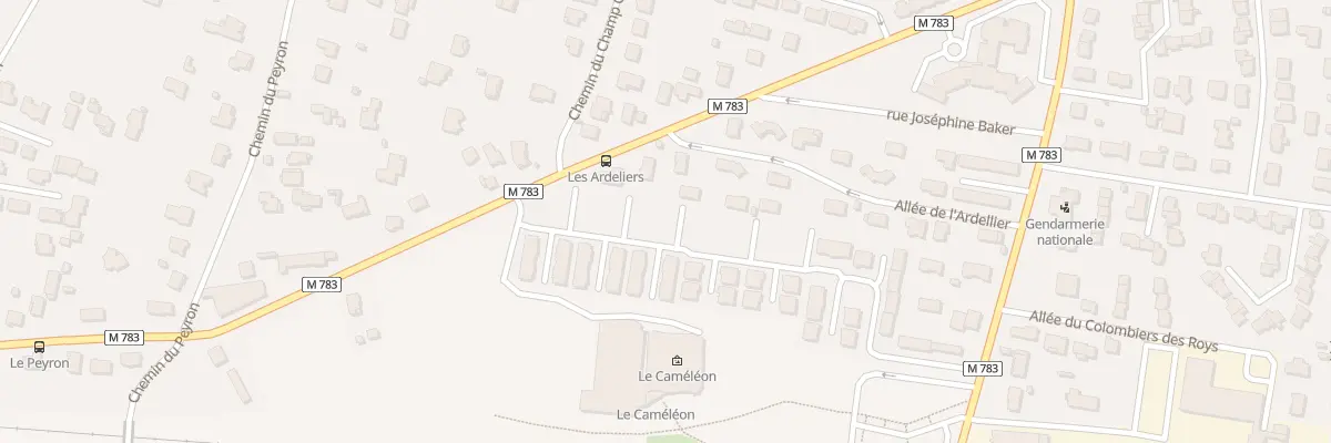 Plan du 52B Rue Jacques Offenbach à Pont-du-Château
