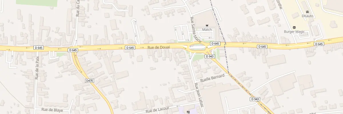 Plan du 17B Rue de Douai à Auberchicourt
