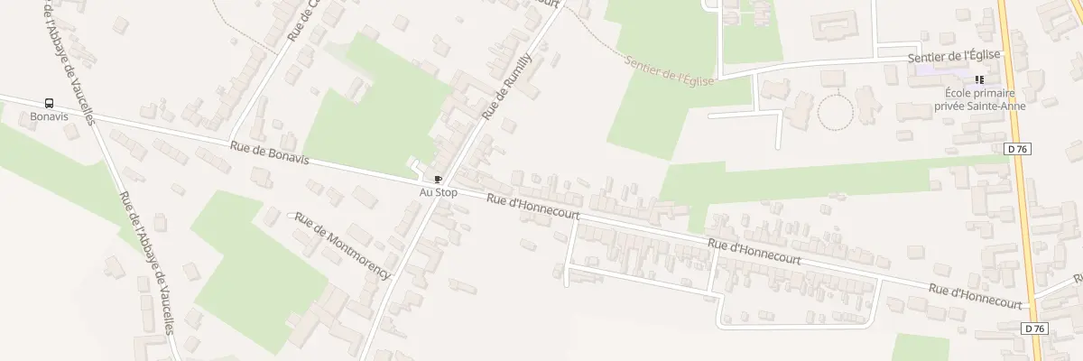 Plan du 9 Rue d’Honnecourt à Cambrai