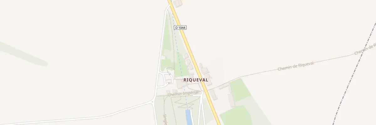 Plan du 4 Ham de Riqueval à Bellicourt